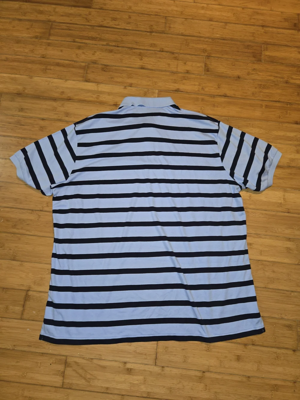 Polo Ralph Lauren 3XLT Polo Shirt Striped Blue 100% Cotton